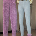 Women's Fashion Outerwear Winter Fleece-lined Thick Warm Pants