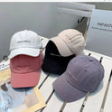 Men And Women Fashion Casual Letters Embroidered Duck Tongue Hat