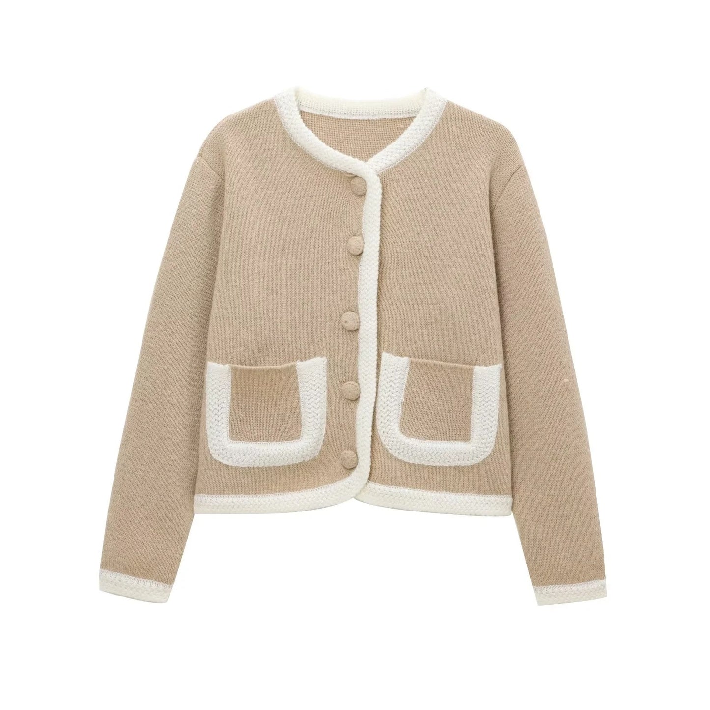 Autumn New Retro Loose Casual Knitted Coat