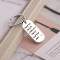 Have Be Safe Make Good Choices Keychain Safe Pendant