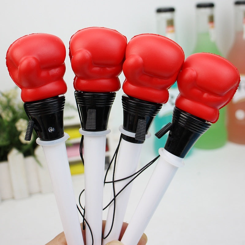 Creative Pressure Relief Stationery Boxing Press Ejection Pen