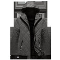 Men's Fall Winter Hooded Velvet Cotton Clothes