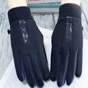 Men's And Women's Touch Screen Riding Full Finger Gloves