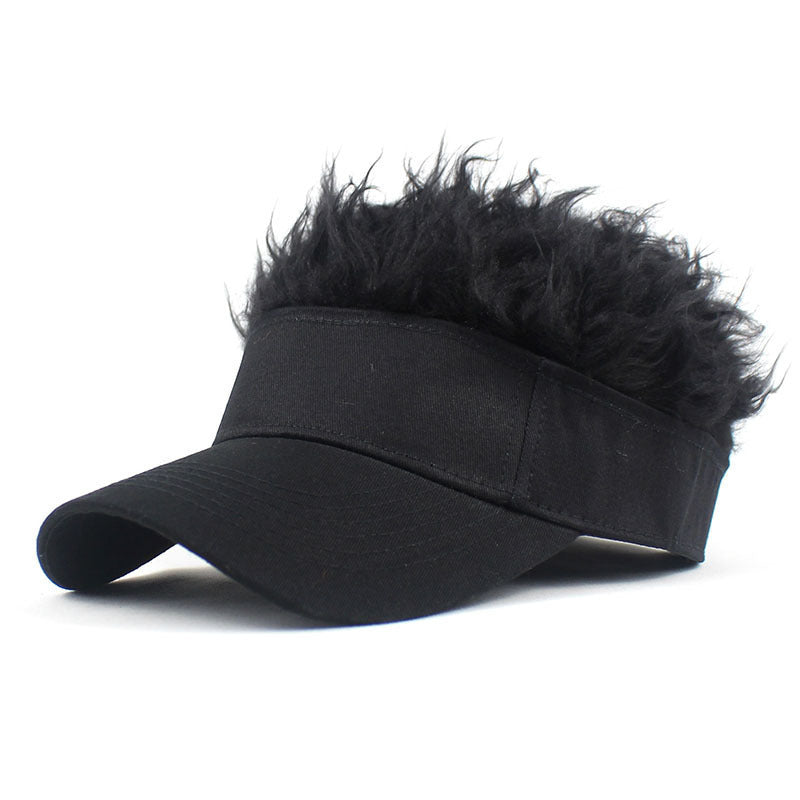 Solid Color Black And White Baseball Cap Outdoor Sports