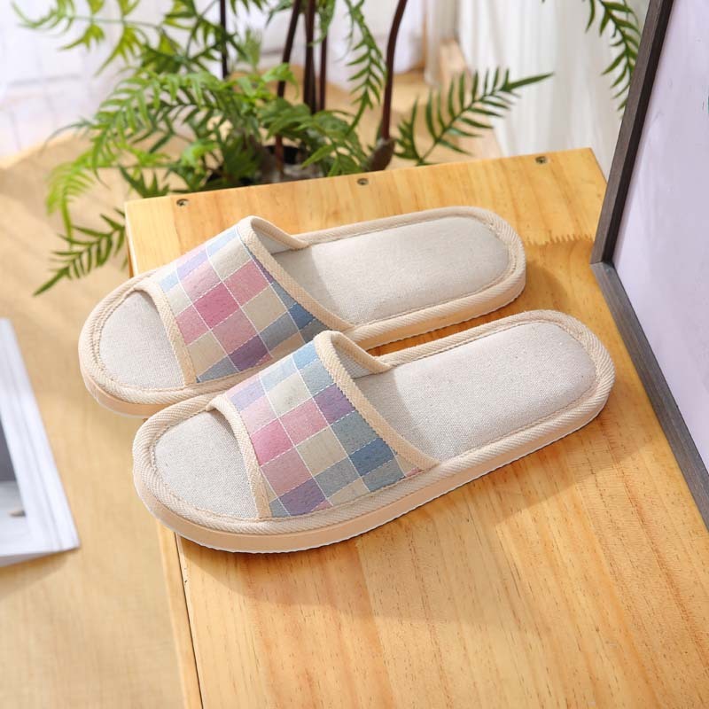 Women's Summer Linen Indoor Slippers