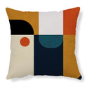 Simple Geometric Abstract Pattern Sofa Backrest Cushion Cover