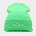 Peak Embroidery Sleeve Cap Trendy Outdoor Fashion Personalized Warm Keeping Beanie Hat