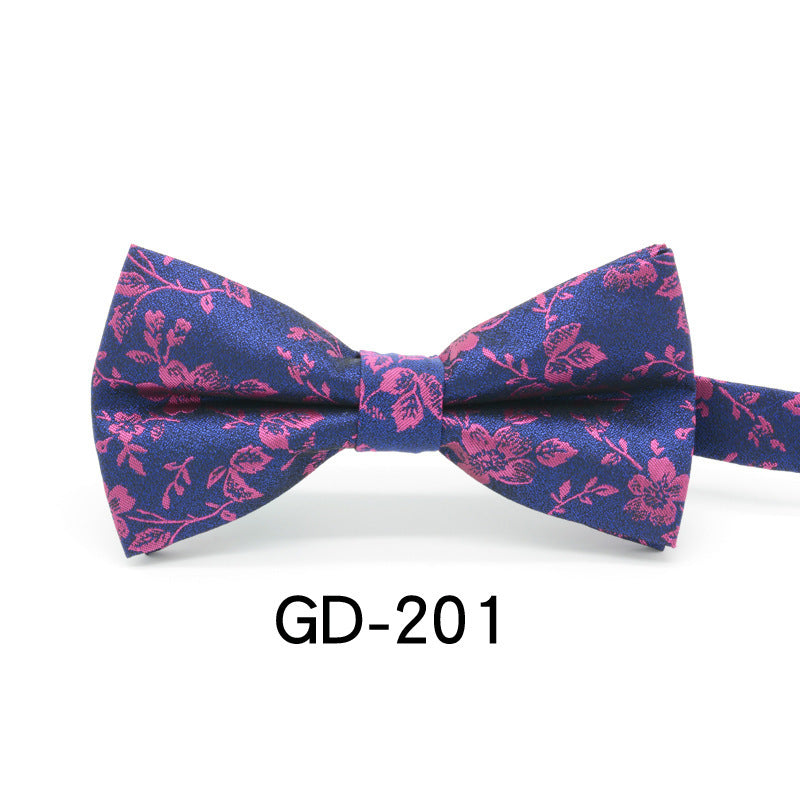 British Men's Polyester Wedding Business Bow Tie