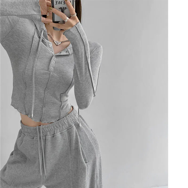 Women's Fall Slim Fit Hooded Sweater Long Sleeve Hoodie