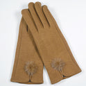 Women's Winter Warm Spun Velvet Gloves