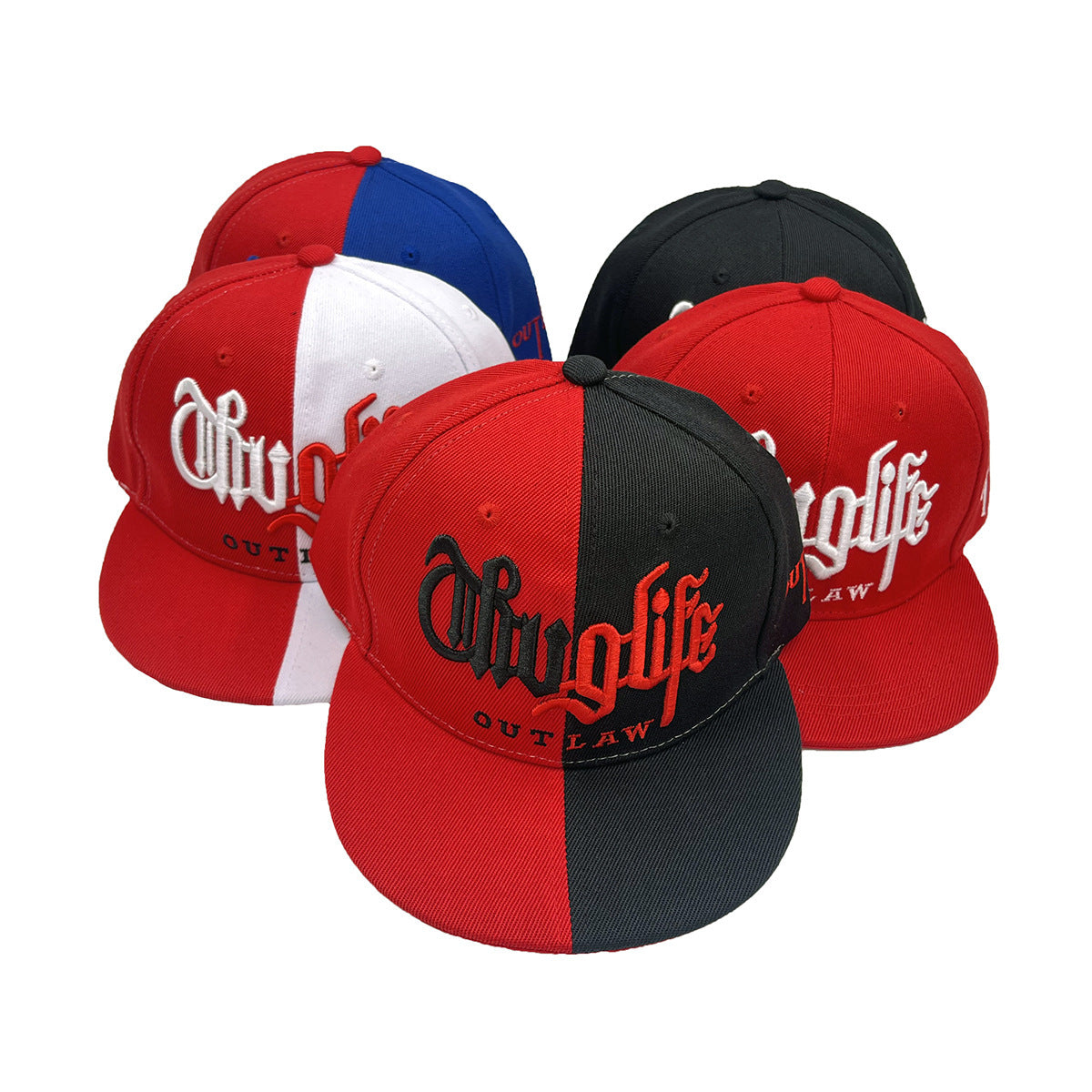 Embroidered Letters Two Colors Street Hip Hop Hat Outdoor