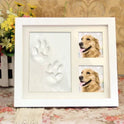 Pet Hand And Foot Print Photo Frame Cat Paw Print Footprint Print Mud DIY Dog Palm Print Commemorative Photo Frame Set Up