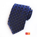 Men's Casual Formal Wear Polyester Jacquard Tie