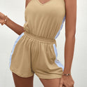 Summer New Women's V-neck Halter Jumpsuit