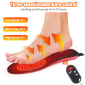 Heated Insoles For Men Women Rechargeable Heating Boot Insole Feet Warmer Pads Cut To Any Size Heating Electric Heated Insoles