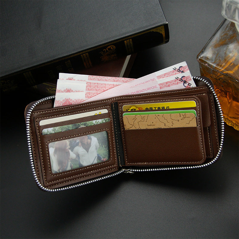 Men's Simplicity Wallet Fashion Frosted