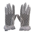 Wedding Dress Lace Mesh Gloves