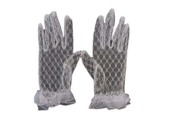 Wedding Dress Lace Mesh Gloves