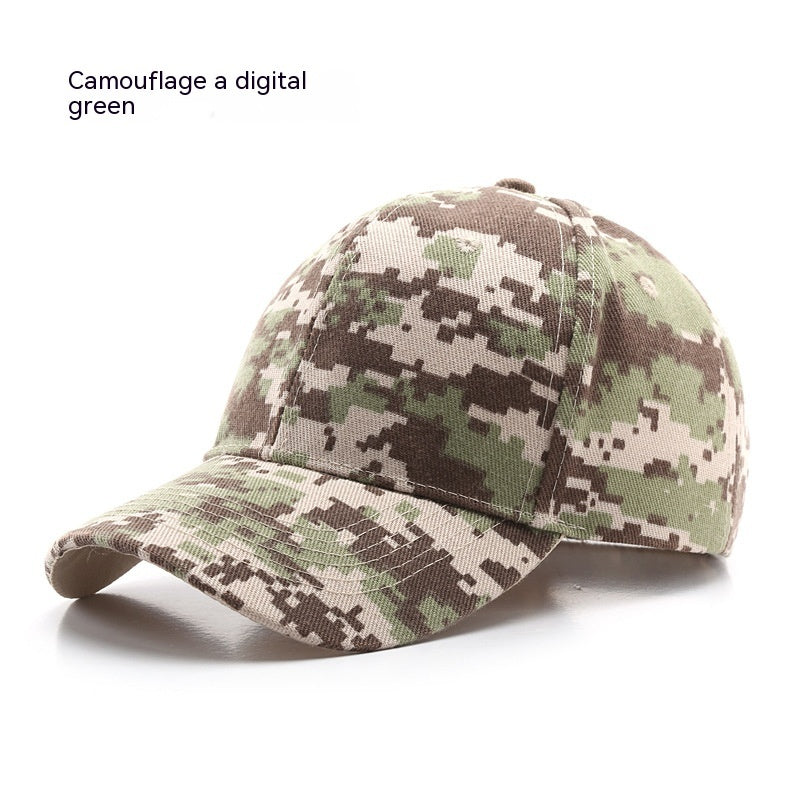 Men's And Women's Fashion Outdoor Digital Camouflage Baseball Sun Hat