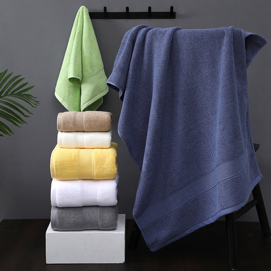 Pure Cotton Thickening And Quick-drying Absorbent Bath Towel