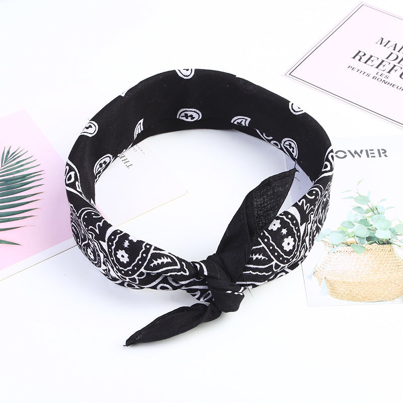 Cashew Hip Hop Kerchief Magic Mask Outdoor Sports Cross-border Street Dance Hair Band