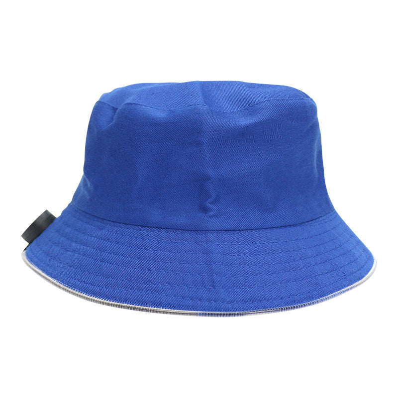 Sun LED Light Optical Fiber Luminous Bucket Hat