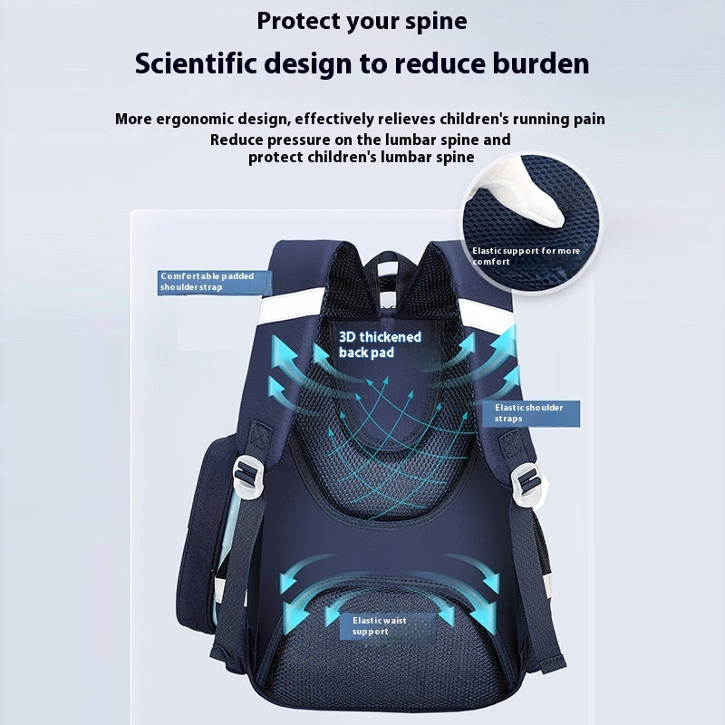 Spine Protection And Burden Reduction Oxford Cloth Large Capacity