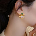 Fashion Retro Court Irregular Texture Tree Branch Ear Studs