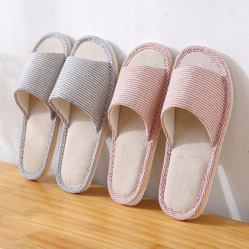 Women's Summer Linen Indoor Slippers