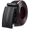 Fashion Casual Men's Two-layer Leather Comfort Click Belt