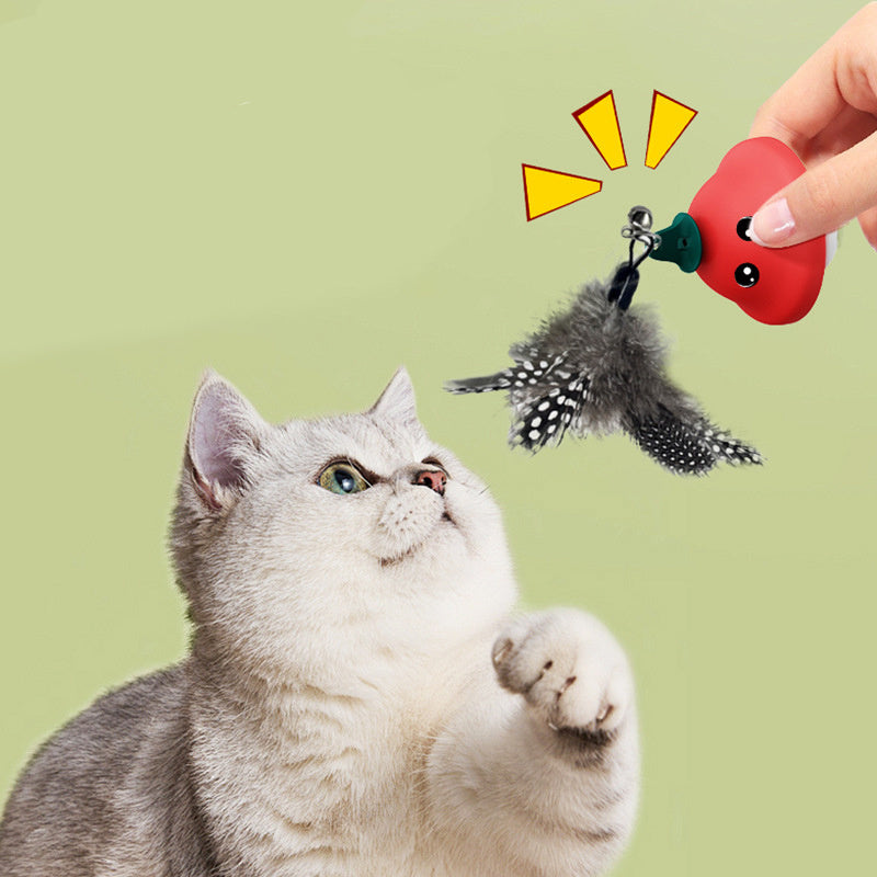 Cat Wand Suction Cup Pet Movement Playing Toy Cat Wand Toys Retractable Cat Teaser Cat Toys Cat Exercise Toys For Indoor Kittens