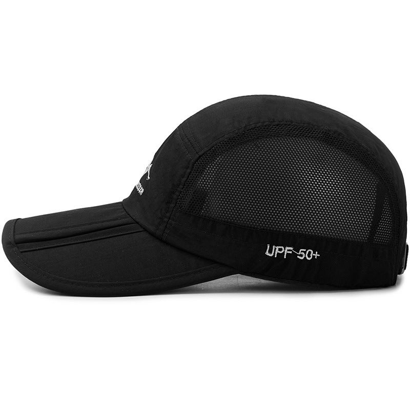 Folding Baseball Cap Korean Men's Outdoor