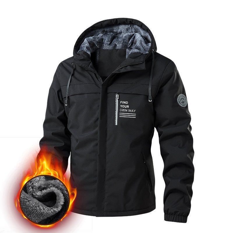 Men's Outdoor Jacket Thick Jacket Coat