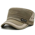 Casual Flat Hat Men's Youth Spring And Autumn Outdoor Casual Sun-proof Versatile Male Hat Short Brim