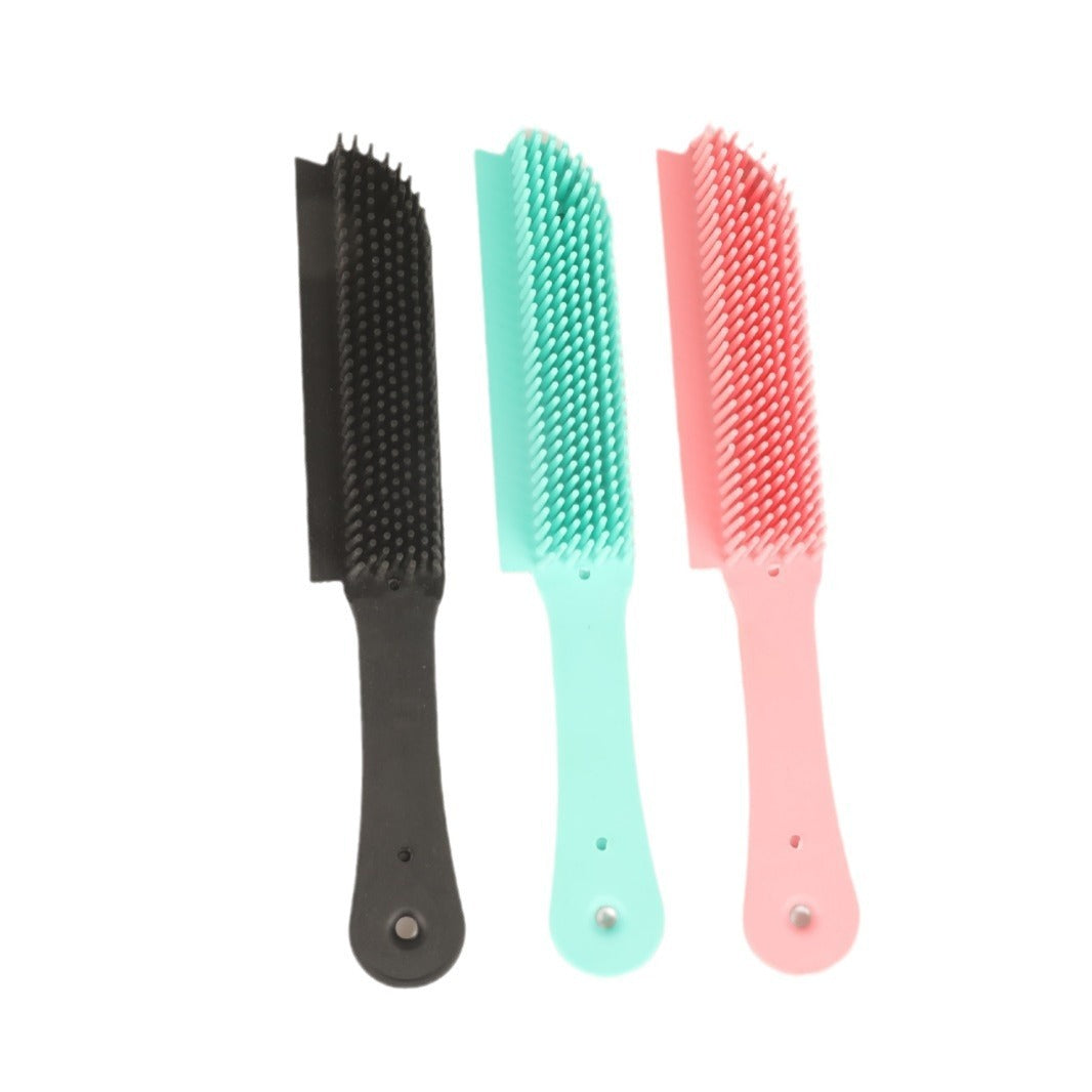 Cleaning Handle Flexible Scraping Strip Brush