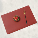 Imitation Leather Placemats, Placemats, Heat Insulation Placemats, Western Placemats