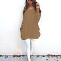 V-Neck Warm Sweaters Casual Sweater