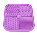 Pet Licking Pad Silicone Pet Food Suction Cup Anti-choke Slow Feeding Bowl Dog Licking Pad