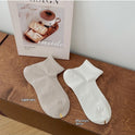 Anti-Pilling Fluff Men's Right Angle Heel Mesh Low Waist Socks