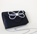 Women's Dinner Clutch Diamond Flip Square Bag Party Fashion