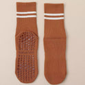 Non-slip Toe Mid-calf Length Two-bar Socks