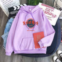 Fleece-lined Hoodie Sweater Couple Loose Top