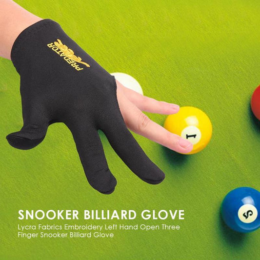 Men's Billiards Three Finger Gloves