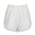 Women's Casual Breasted Lace Casual Shorts