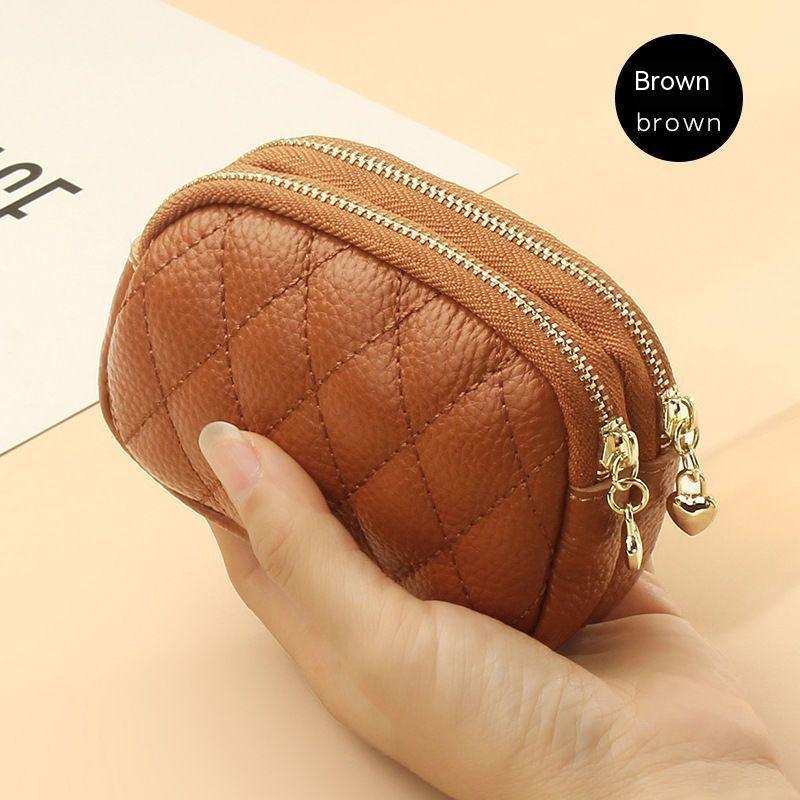 Diamond Embroidery Thread Coin Purse Key Ring Storage Bag