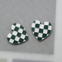 Black And White Checkerboard Anti-exposure Brooch