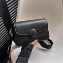 Fashion Small Square Bag All-matching Wide Shoulder Strap Shoulder Bag