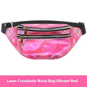 Outdoor Men's And Women's Waist Pack Sports Fitness 7 Color Laser