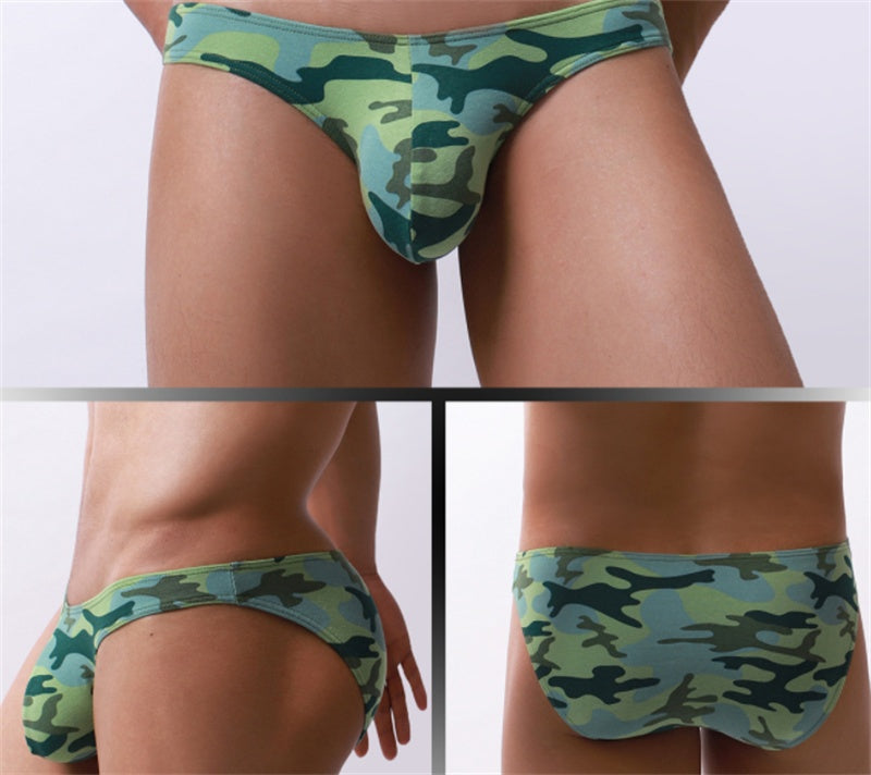 Low Waist Printed Pattern Men's Underwear