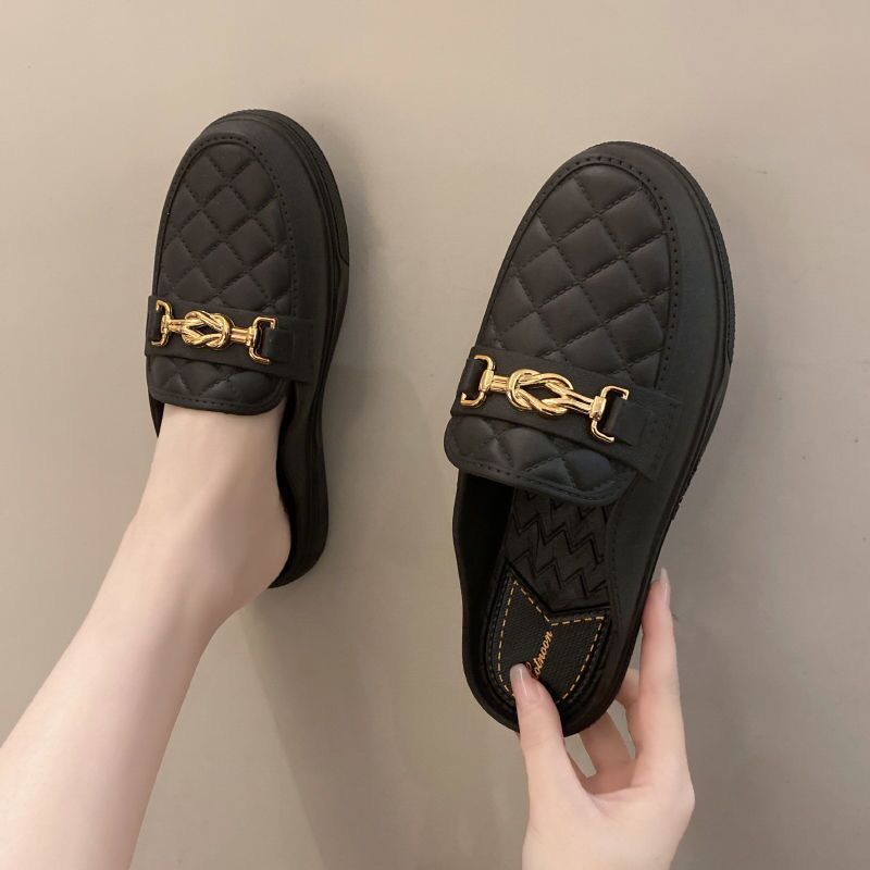 Baotou Half Slippers For Women To Wear In Summer